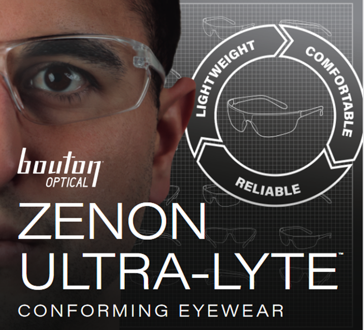 bouton optical zenon ultra lyte conforming eyewear